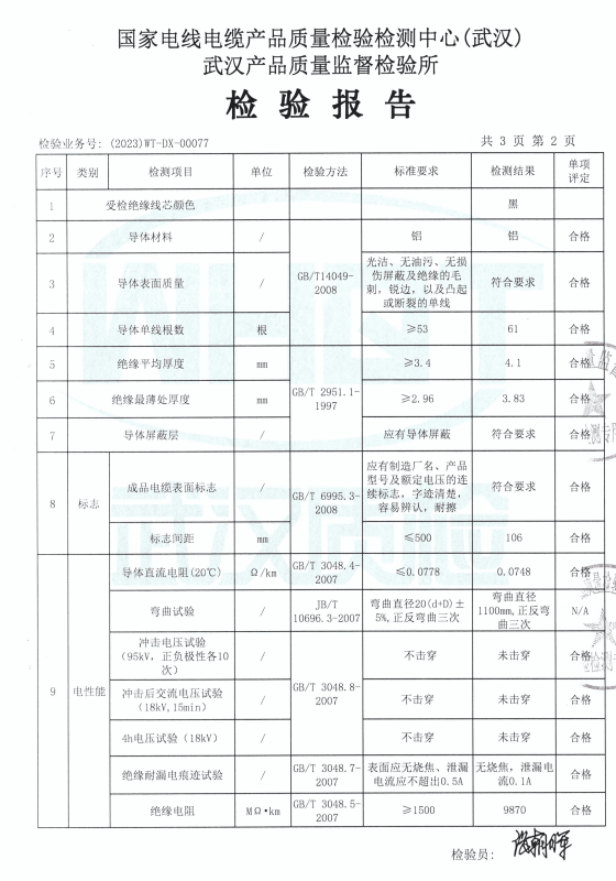 检验报告