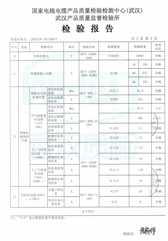 检验报告