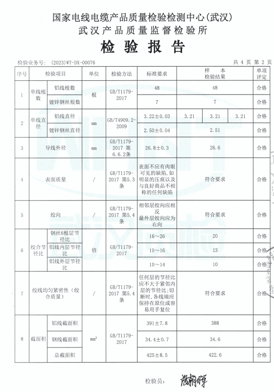 检验报告