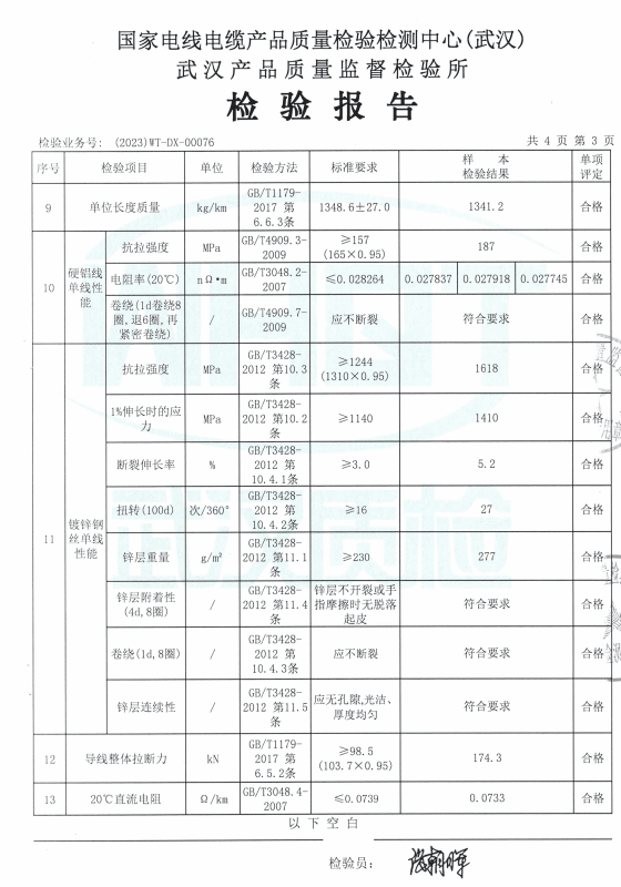 检验报告